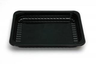 Упаковка под запайку 227×178×25 мм черный