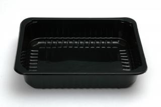 Упаковка под запайку 227×178×50 мм черный