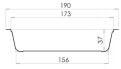 Подложка картонная PF-8
