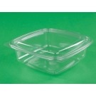 Квадратный д/холодного ПЭТ 500мл б/крышки прозр. 126х126х60