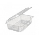 Прямоуг. д/холодного ПЭТ 1400мл с крышкой прозр.