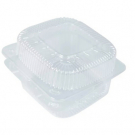 Прямоугольный д/холодного ПС 122х116х69мм с крышкой прозрач.