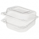 Прямоугольный д/холодного ПС 122х95х55мм с крышкой прозрач.