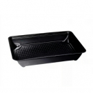 Прямоугольный д/холодного ПС 600мл б/крышки черный 222х161х49